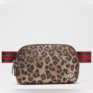 lululemon athletica Leopard Print Travel Bag
